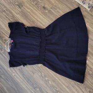 Vince Camuto navy blue dress